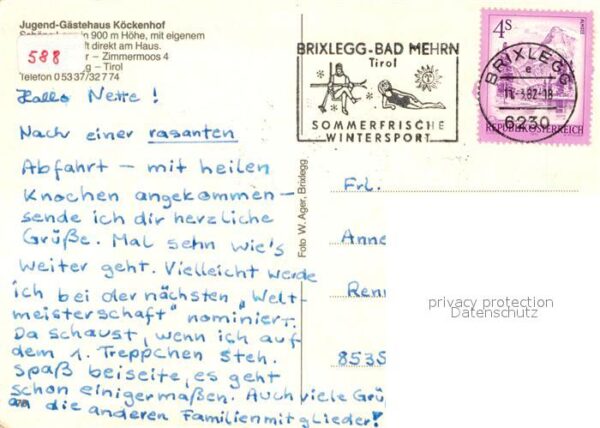 Brixlegg Tirol Jugendgästehaus Köckenhof Wintersportpl – Bild 2