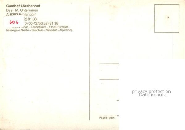 Erpfendorf Gasthof Lärchenhof Swimming Pool Tennis – Bild 2