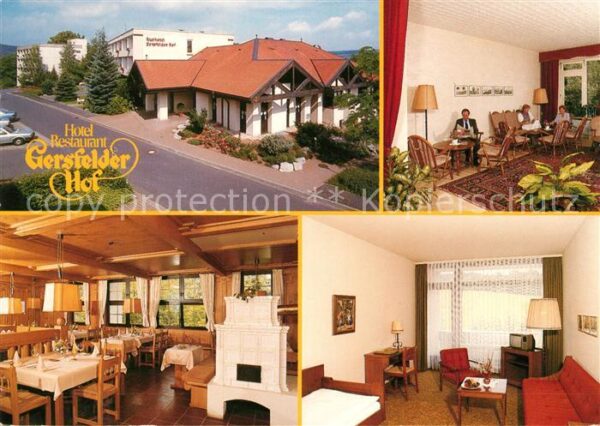 Gersfeld Rhoen Hotel Restaurant Gersfelder Hof Gaststu