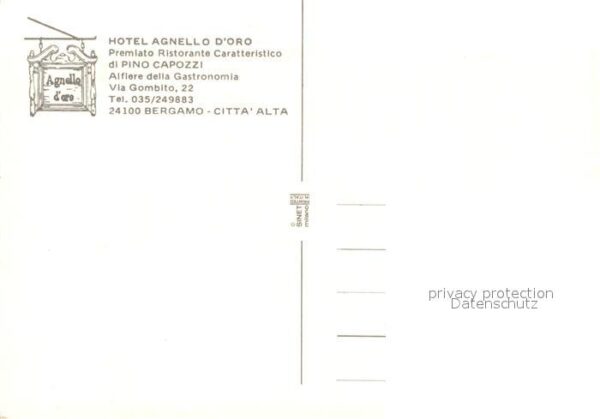 Bergamo Hotel Agnello d_Oro – Bild 2