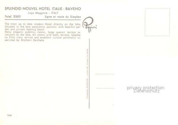 Baveno Splendid Nouvel Hotel Italie – Bild 2