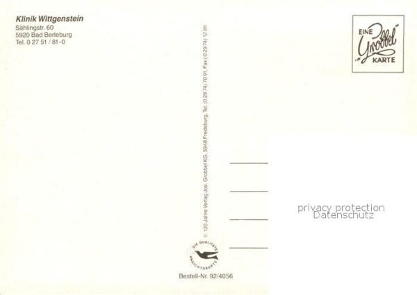 Bad Berleburg Klinik Wittgenstein – Bild 2