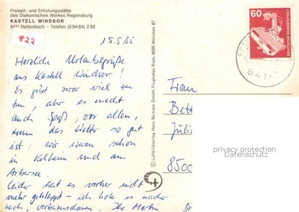 Rettenbach Cham Kastell Windsor Fliegeraufnahme – Bild 2