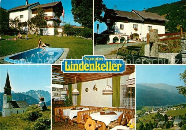 Rangersdorf Kaernten Pension Lindenkeller Swimmingpool Gasts