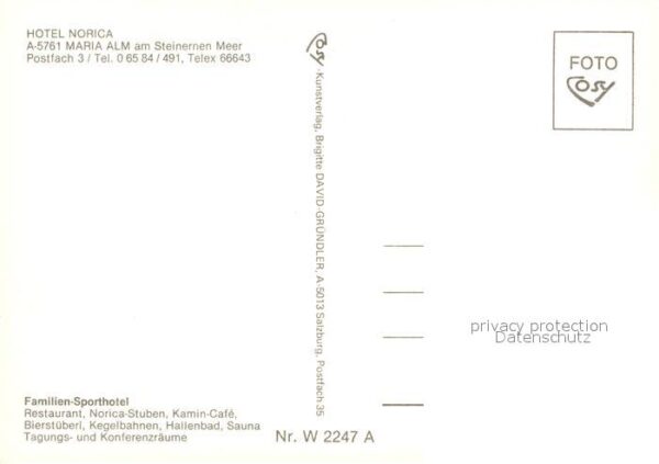Maria Alm Steinernen Meer Hotel Norcia – Bild 2