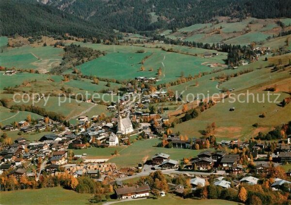 Maria Alm Steinernen Meer Fliegeraufnahme