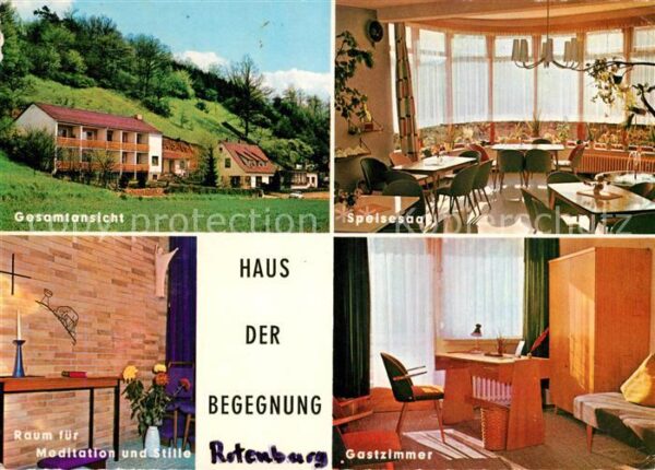 Rotenburg Fulda Haus der Begegnung Speisesaal Meditatio