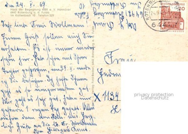 Rotenburg Fulda Haus der Begegnung Speisesaal Meditatio – Bild 2
