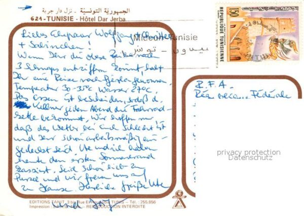 Jerba Hotel Dar Jerba Strand Halle – Bild 2