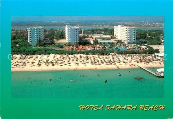 Tunis Hotel Sahara Beach Fliegeraufnahme