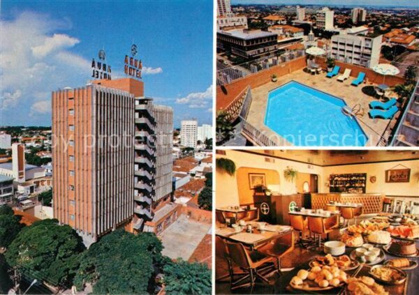 São Paulo Arua Hotel Swimmingpool Speisesaal