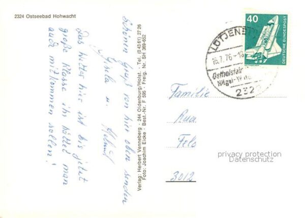 Hohwacht Ostseebad Fliegeraufnahme – Bild 2