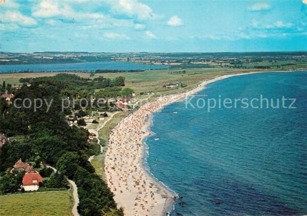 Hohwacht Ostseebad Fliegeraufnahme