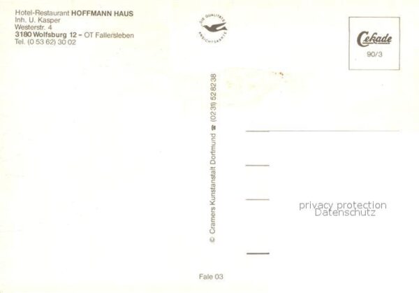 Fallersleben Hotel Restaurant Hoffmann Haus Terrasse – Bild 2