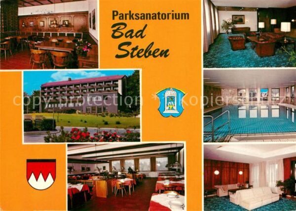 Bad Steben Parksanatorium Restaurant Aufenthaltsra