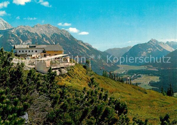 Leutasch Rauthhütte mit Mundelift Dreitorspitze