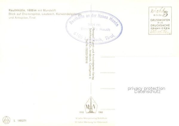 Leutasch Rauthhütte mit Mundelift Dreitorspitze – Bild 2