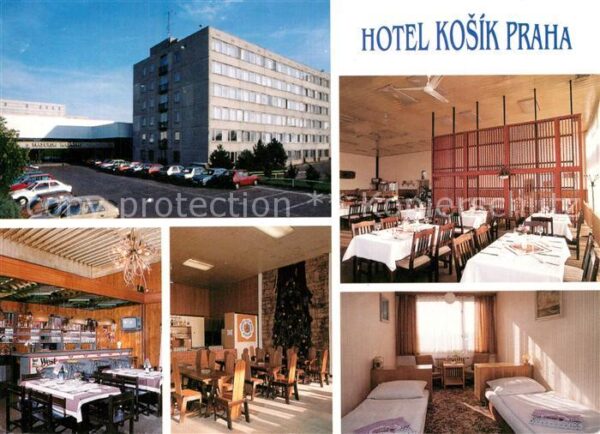 Praha Prahy Prague Hotel Kosik Gasträume Gästezimmer