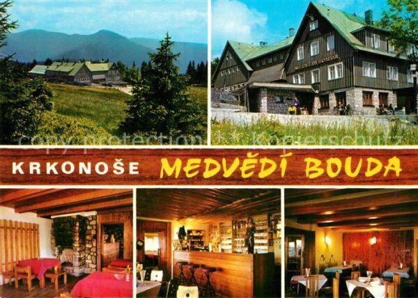 Krkonose Medvedi Bouda Gasträume Bar