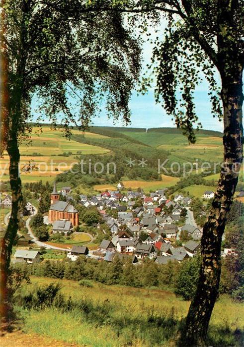 Zueschen Sauerland Panorama