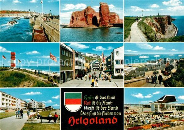 Helgoland Anleger Lange Anna Uferweg Leuchtturm S