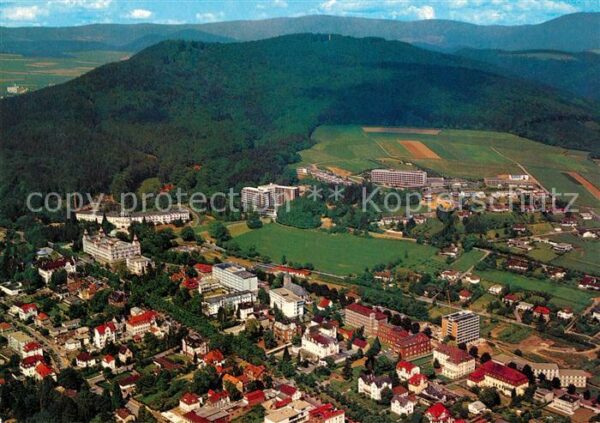 Bad Wildungen Kurviertel Fliegeraufnahme