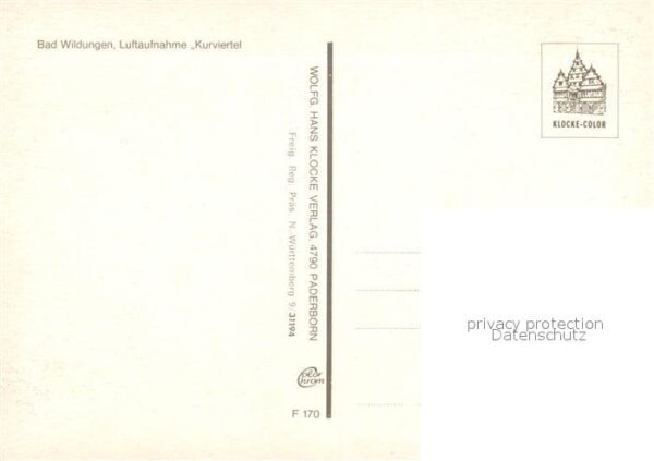 Bad Wildungen Kurviertel Fliegeraufnahme – Bild 2