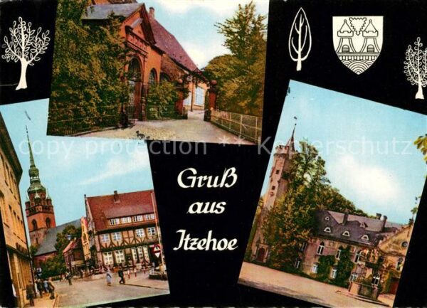 Itzehoe Klosterhof Berliner Platz Kirchestrasse