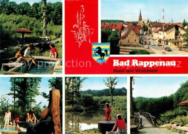 Bad Rappenau Waldseepartien Ortsmotiv