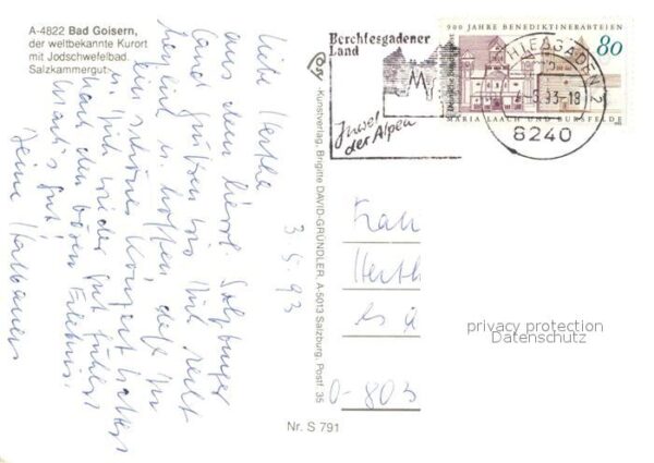 Bad Goisern Salzkammergut Kirche Hanuschhof Schwimmbad Kurpark Pa – Bild 2