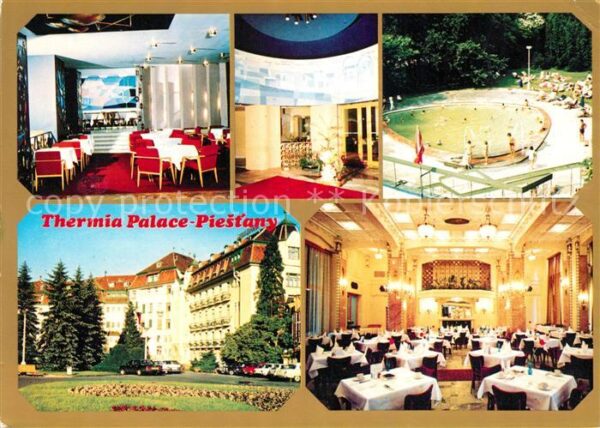 Piestany Thermia Palace Speisesaal Swimmingpool