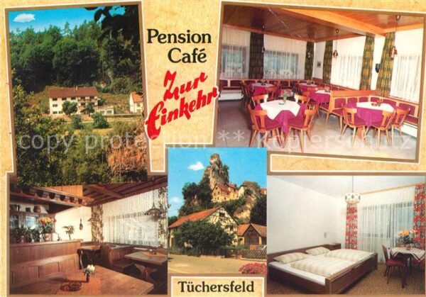 Tuechersfeld Pension Cafe Zur Einkehr Gaststube Gäst