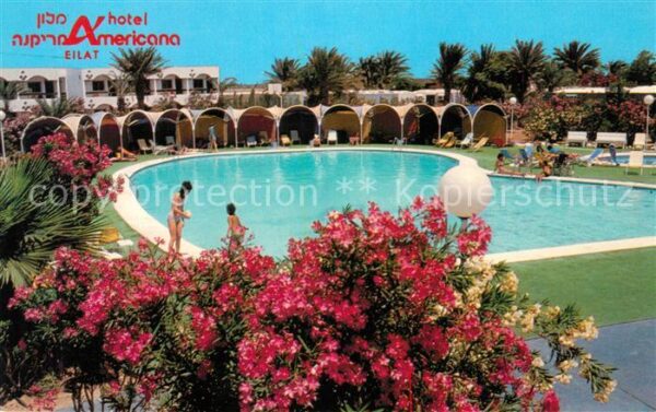 Eilat Eilath Israel Hotel Americana Swimming Pool