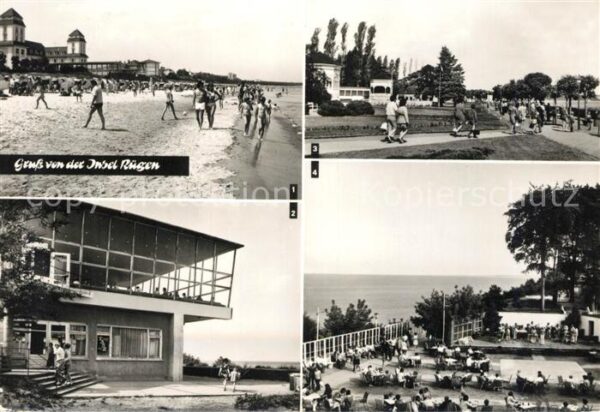Insel Ruegen Binz Baabe Göhren Sellin Strand Promena