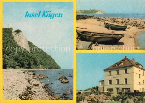 Insel Ruegen Königsstuhl Kreidefelsen Kap Arkona Jul
