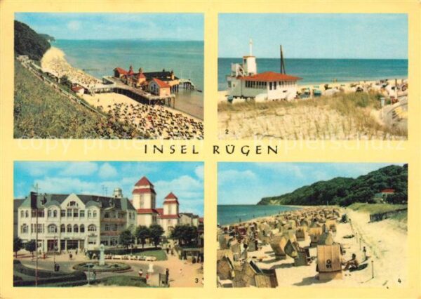 Insel Ruegen Sellin Seebrücke Baabe Strand Binz Prom