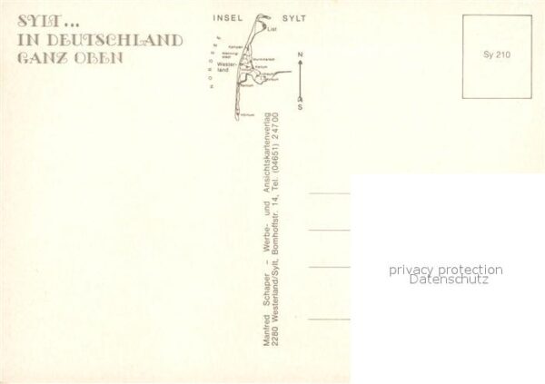 Insel Sylt Strand Leuchtturm Dünen Inselbahn Kirch – Bild 2