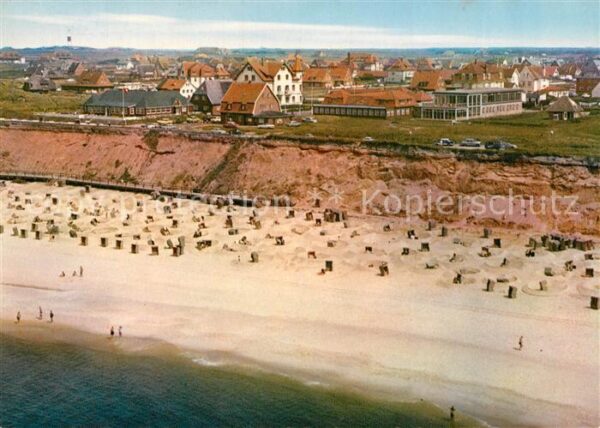 Wenningstedt Sylt Nordseeheilbad Fliegeraufnahme