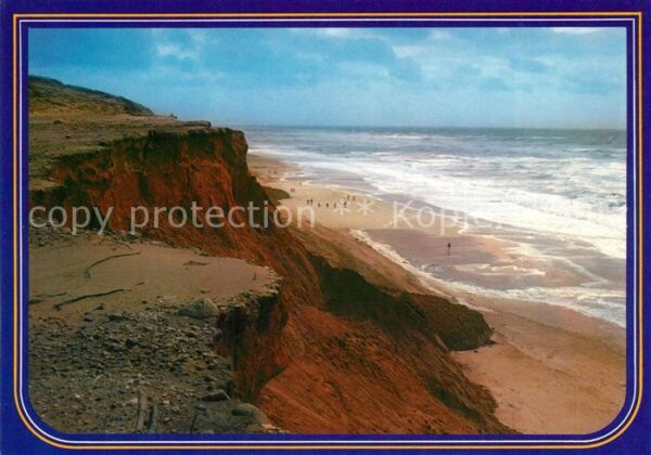 Kampen Sylt Panorama Küste Rotes Kliff Steilküste S