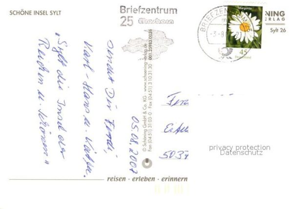 Insel Sylt Ferienhäuser Wohnhäuser Dünen Leuchttur – Bild 2