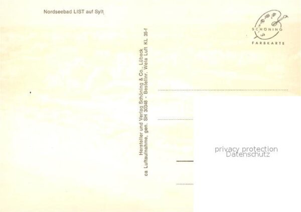 List Sylt Nordseebad Fliegeraufnahme – Bild 2