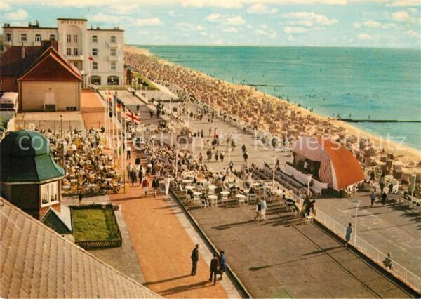 Westerland Sylt Nordseeheilbad Konzertpavillon Strand P