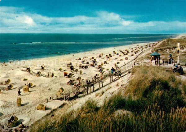 Hoernum Sylt Strand Dünen Nordseeheilbad