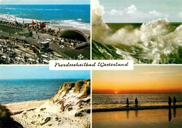 Westerland Sylt Nordseeheilbad Konzertpavillon Dünen Br