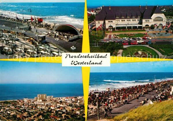Westerland Sylt Konzertpavillon Kurhotel Strand Promena