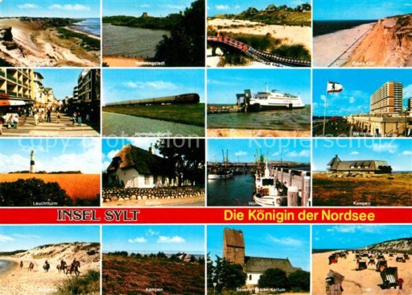 Insel Sylt Königin der Nordsee Reiten Landschaftsp