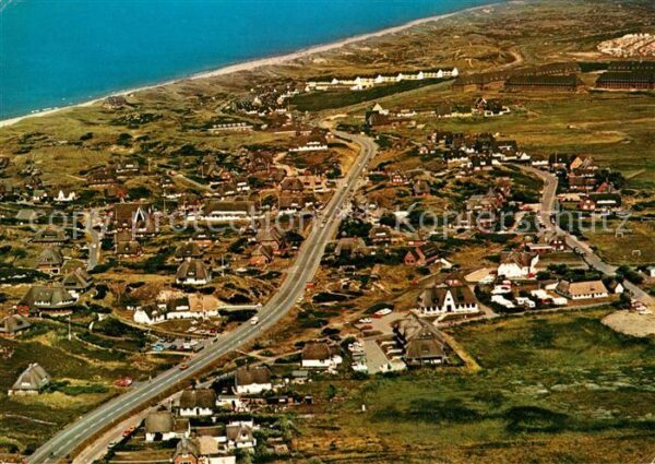 Rantum Sylt Nordseebad Fliegeraufnahme