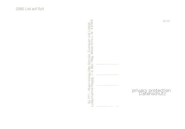 List Sylt Nordseebad Fliegeraufnahme Wanderdüne H – Bild 2