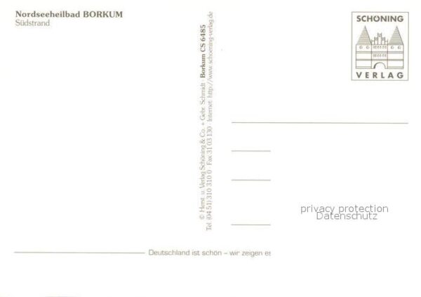 Borkum Südstrand Fliegeraufnahme – Bild 2