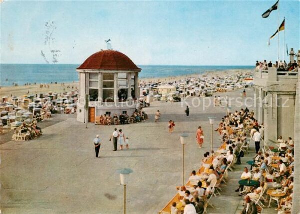 Borkum Wandelhalle Promenade Musikpavillon Str